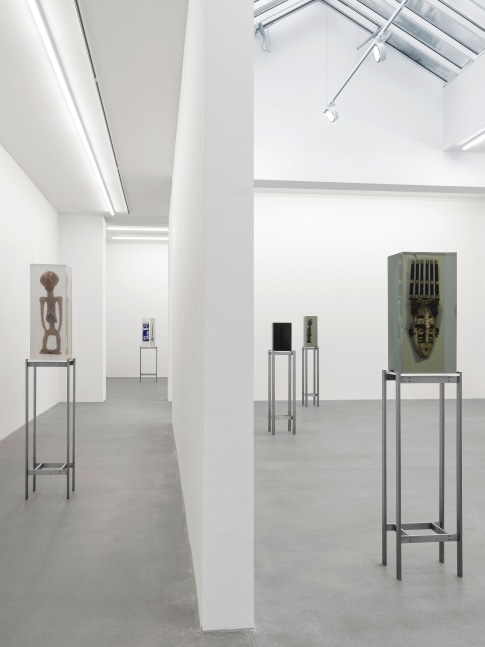 Installation view, Matthew Angelo Harrison, American Ghost, Galerie Eva Presenhuber, Waldmannstrasse, Zurich, 2024