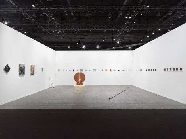 Installation view of works by various artists