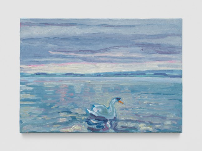 Abend am Zugersee

19. M&amp;auml;rz - 3. Dez. 1996

&amp;Ouml;l auf Leinwand, 11-teilig

11 works, each 21 x 30 cm / 8 1/4 x 11 3/4 in

&amp;copy; Jean-Fr&amp;eacute;d&amp;eacute;ric Schnyder