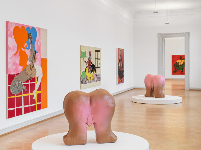 installation view tschabalala self st gallen