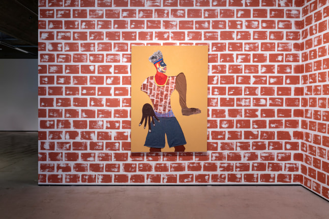 Installation view, Tschabalala Self, Around the Way, EMMA, Espoo, 2024