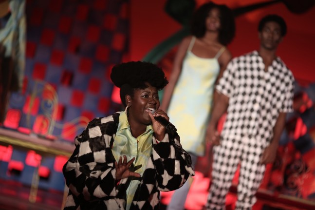 installation view of performance