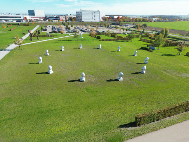 Installation view, Ugo Rondinone, solar spirit, Museum W&amp;uuml;rth, K&amp;uuml;nzelsau, 2024