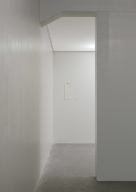 Installation view of Trisha Donnelly light and film installations