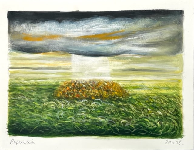 Reparaci&amp;oacute;n

2023

Acrylic on paper Sheet

24 x 31 cm / 9 1/2 x 12 1/4 in

Frame 29.5 x 36.5 cm / 11 5/8 x 14 3/8 in

&amp;copy; Manuel Cancel