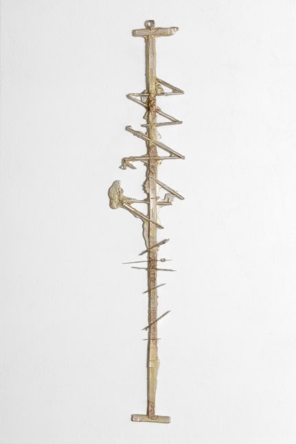 UNTITLED

2024

Sand cast pewter

132.5 x 25.5 cm / 52 1/8 x 10 in

&amp;copy; Matias Faldbakken