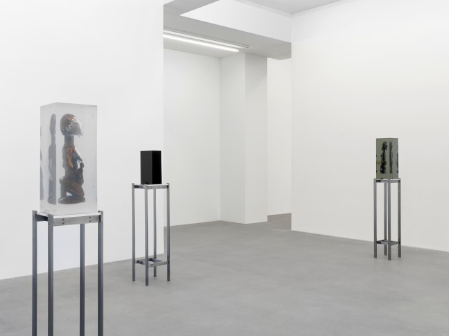 Installation view, Matthew Angelo Harrison, American Ghost, Galerie Eva Presenhuber, Waldmannstrasse, Zurich, 2024