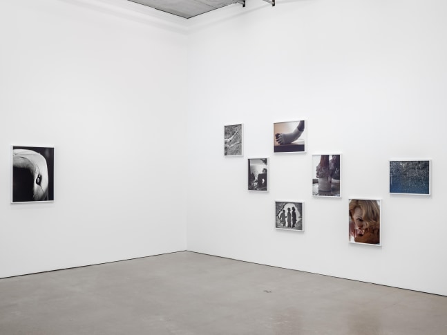 Installation view of photographs by Torbjørn Rødland