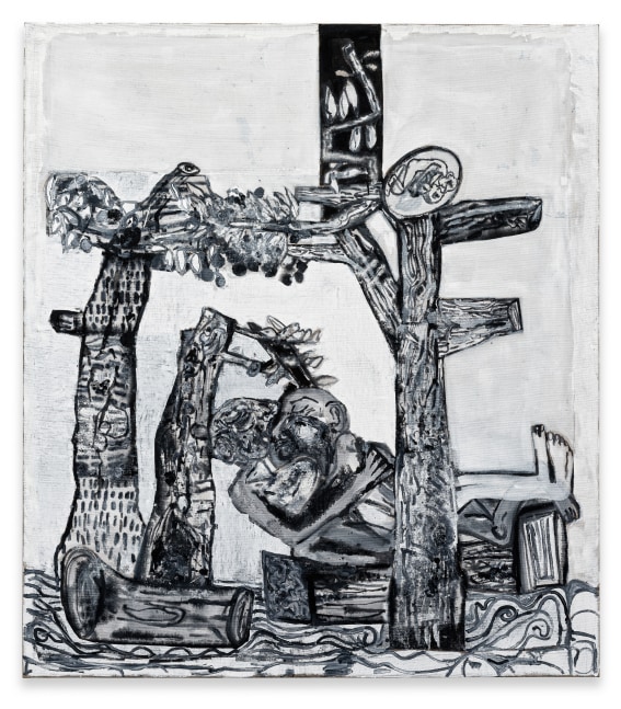 Painting by Tobias Pils