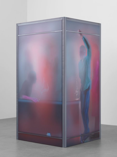 Fumoir

2025

Ink on PVC; 4 parts

Total dims. 200 x 100 x 110 cm / 78 3/4 x 39 3/8 x 43 1/4 in

&amp;copy; Louisa Gagliardi