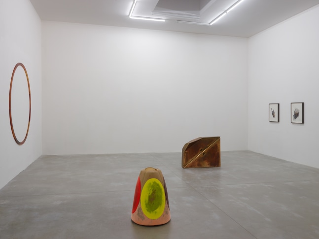 Installation view of works by various artists