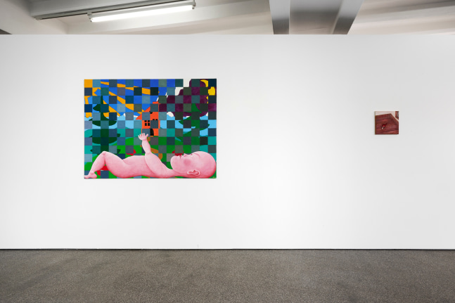 Installation views, Jean-Fr&amp;eacute;d&amp;eacute;ric Schnyder, Hoi K&amp;ouml;ln!, K&amp;ouml;lnischer Kunstverein, Cologne, 2023 &amp;ndash; 2024