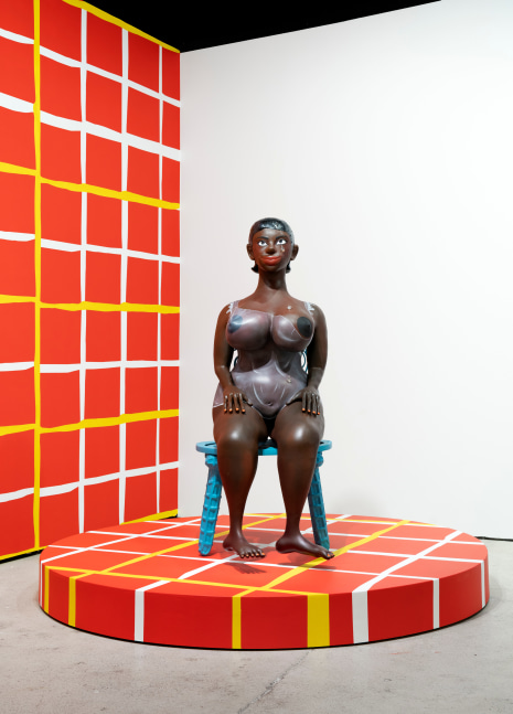 Installation view, Tschabalala Self, Around the Way, EMMA, Espoo, 2024