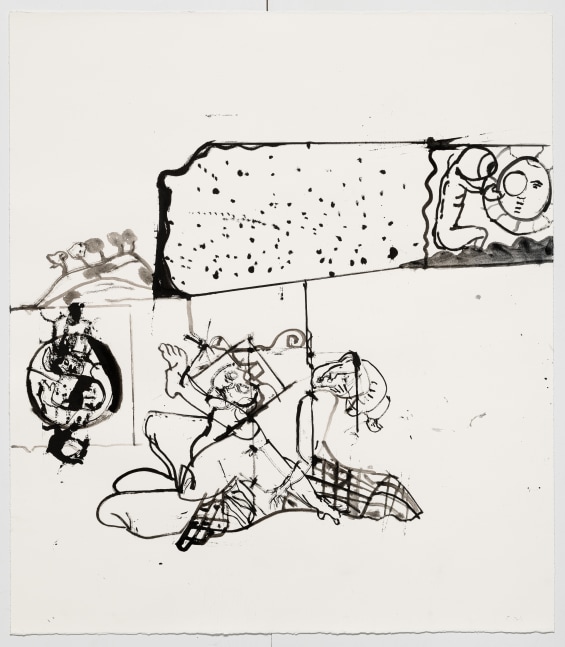 Drawing by Tobias Pils