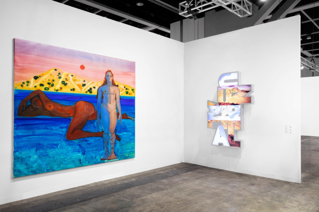 Installation view, Galerie Eva Presenhuber, Art Basel Hong Kong 2024, Hong Kong, 2024