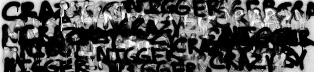 Wall work by Adam Pendleton