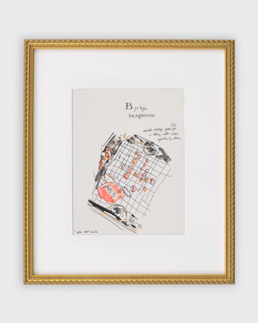 Drawing by Karen Kilimnik