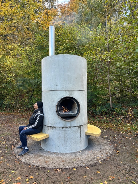 Installation view, Oscar Tuazon, Light House, Art Flow, Baden, 2025