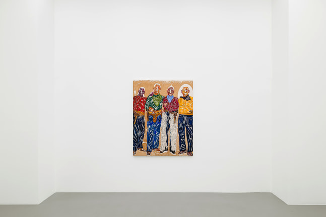 Installation view, Chase Hall, Momma&amp;#39;s Baby, Daddy&amp;#39;s Maybe, Galerie Eva Presenhuber, Vienna, 2025