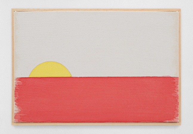 UGO RONDINONE

achterfebruarzweitausendundeinundzwanzig

(February 8, 2021)

2021

Watercolor on canvas, artist&amp;#39;s frame

Frame 26.5 x 39.5 x 2.5 cm / 10 1/2 x 15 1/2 x 1 in

RONDI48355