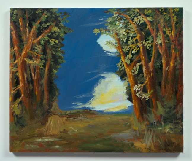 work image of painting by Karen Kilimnik