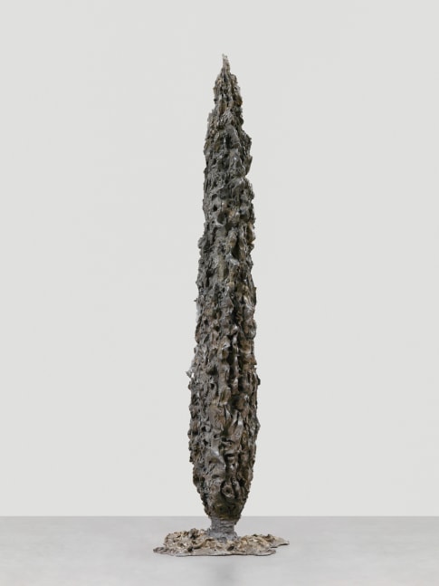 Jean-Marie Appriou Cypress (Blade) 2018 Cast aluminum Approx. 210 x 50 x 55 cm / 82 5/8 x 19 5/8 x 21 5/8 in