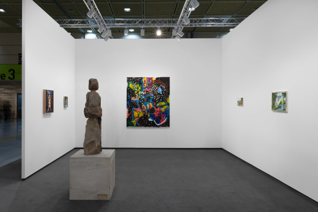 installation view of artworks by different artists at Frieze Seoul