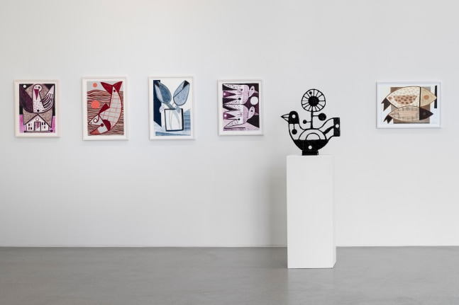 Installation view, Austin Eddy, Still Life, Kunstverein Heilbronn, Heilbronn, 2024