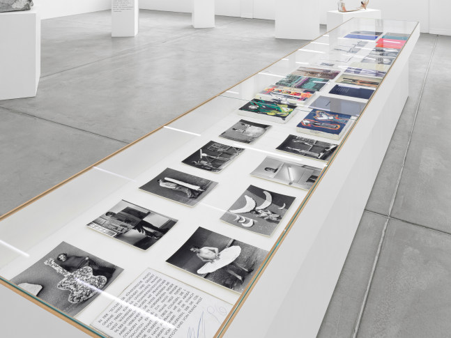 Installation view, Franz West, Die fr&amp;uuml;hen Werke / Early Works, Galerie Eva Presenhuber, Maag Areal, Zurich, 2025