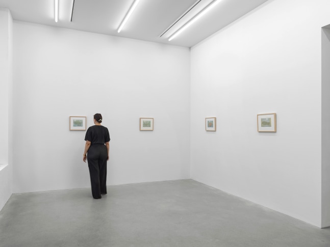 Installation view, John Dilg, Planet on the Prairie, Galerie Eva Presenhuber, Waldmannstrasse, Zurich, 2024