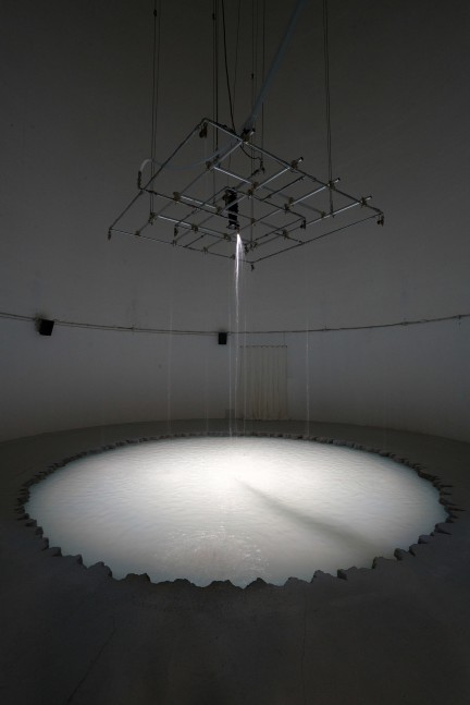 Installation view of Works by Doug Aitken