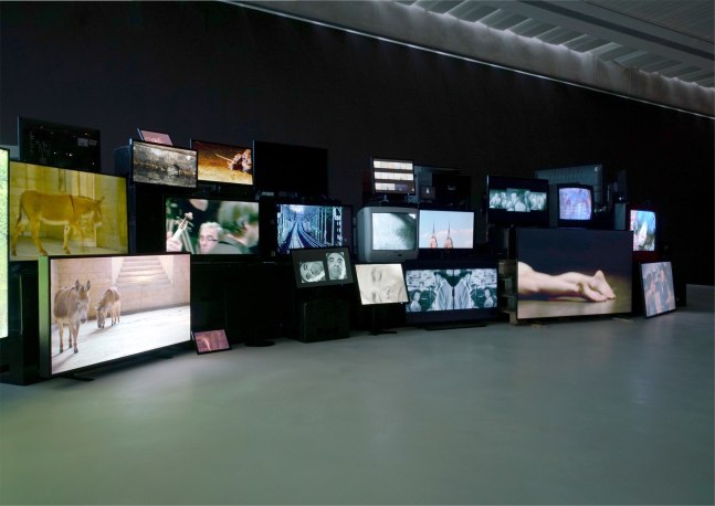 Installation view, Douglas Gordon,&amp;nbsp;Pretty much every film and video work from about 1992 until now&amp;rsquo;ish&amp;hellip;, MAXXI Museum, Rome, 2025