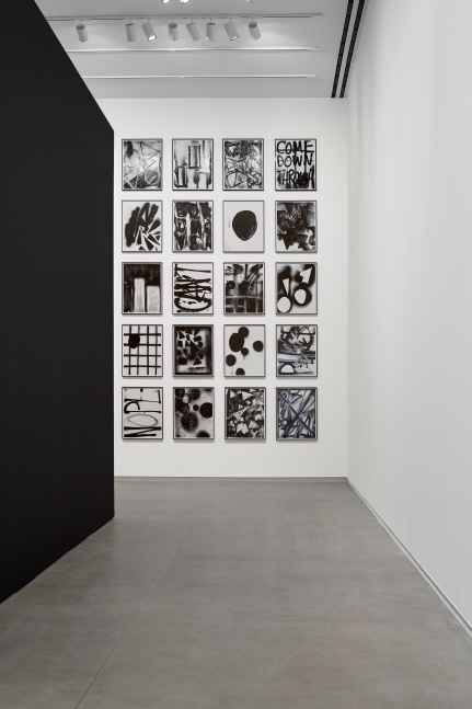 Installation view, Adam Pendleton, To Divide By, Mildred Lane Kemper Art Museum, St. Louis, 2023