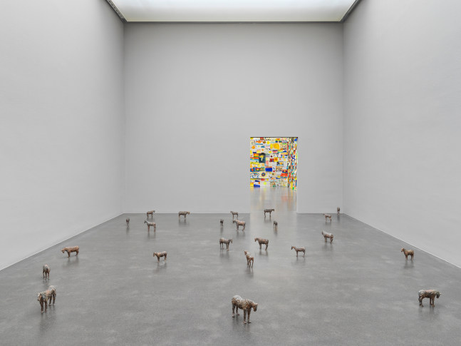 Installation view, Ugo Rondinone, Cry Me A River, Kunstmuseum Luzern, Lucerne, 2024