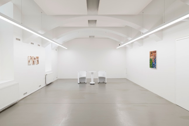 Installation view, Chase Hall, Momma&amp;#39;s Baby, Daddy&amp;#39;s Maybe, Galerie Eva Presenhuber, Vienna, 2025