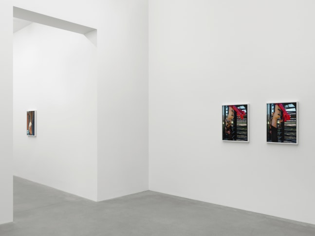 Installation view of Torbjørn Rødland photography and film exhibition