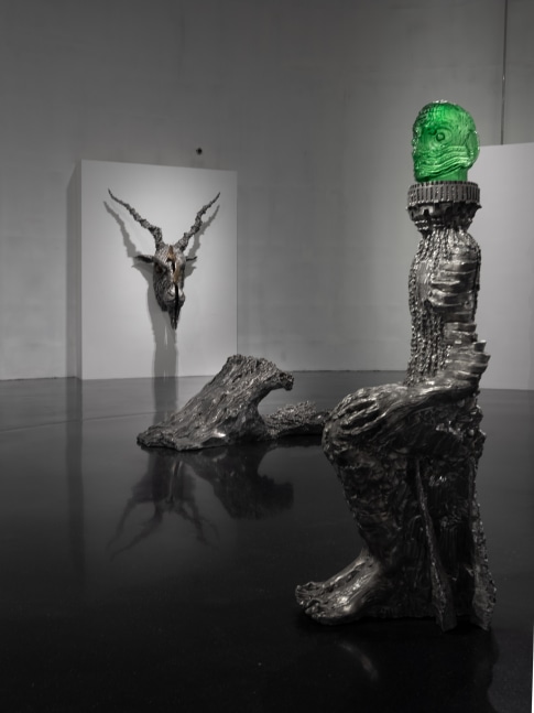 Installation view, Jean-Marie Appriou, Cosmic Clock, Tank, Shanghai, 2025