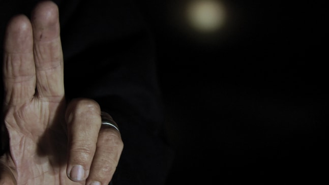 Film still by Douglas Gordon