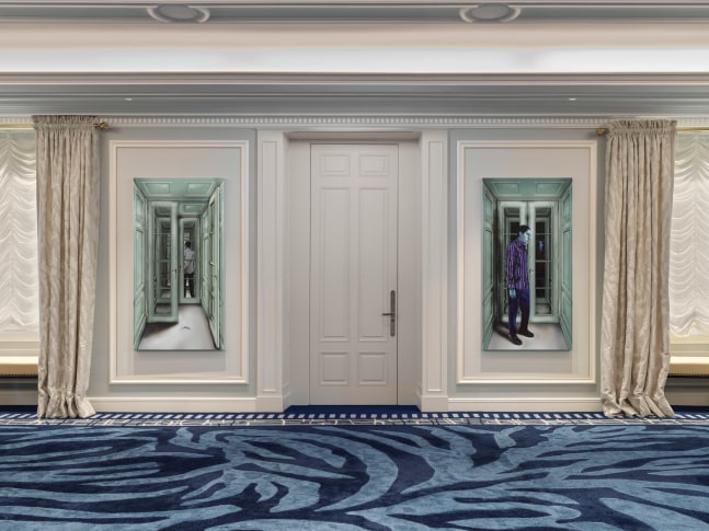 Installation view, Art in the Salon XXIII: Louisa Gagliardi, Baur au Lac Park, Zurich, 2025