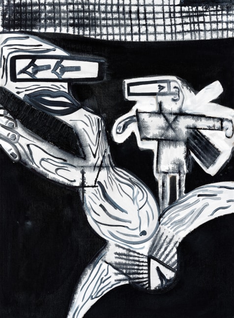 Painting by Tobias Pils