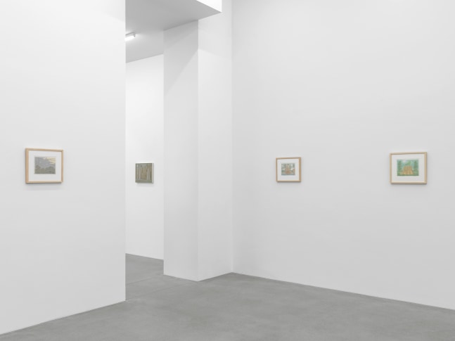 Installation view, John Dilg, Planet on the Prairie, Galerie Eva Presenhuber, Waldmannstrasse, Zurich, 2024