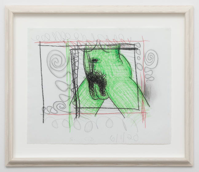 Drawing by Carroll Dunham