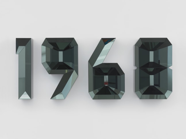 1968 (BLACK)

2011

Black mirror, high density foam, wood

Variation of&amp;nbsp;4 + 2 AP

Installation dimensions 90.5 x 227.5 x 23.5 cm / 35 5/8 x 89 5/8 x 9 1/4 inches&amp;nbsp;

250&amp;#39;000 USD

Please inquire about availability&amp;nbsp;