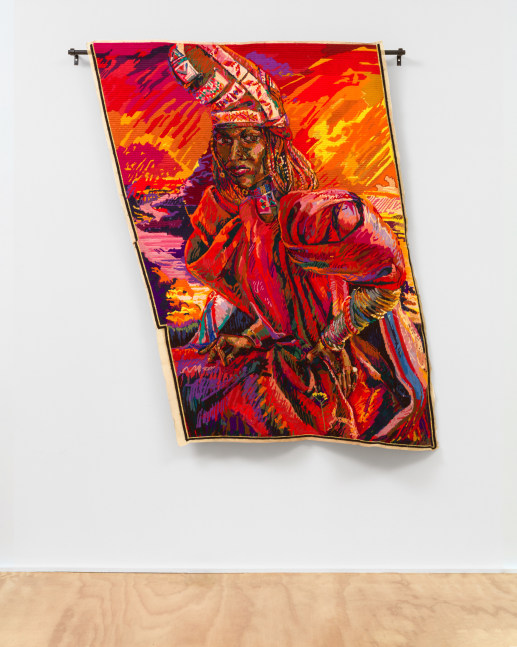 textile work by Athi-Patra Ruga