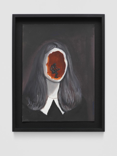 Untitled

2022

Mixed media on paper

Sheet 31 x 23 cm / 12 1/4 x 9 in

Frame 37 x 29 cm / 14 5/8 x 11 1/2 in

&amp;copy; Aleksandra Waliszewska