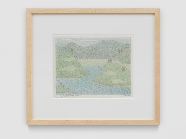 The Color that Promises

2023

Colored Pencil on Arches paper

Sheet 18 x 23 cm / 7 x 9 in

Frame 33.5 x 38.5 x 3 cm / 13 1/4 x 15 1/8 x 1 1/8 in

&amp;copy; John Dilg