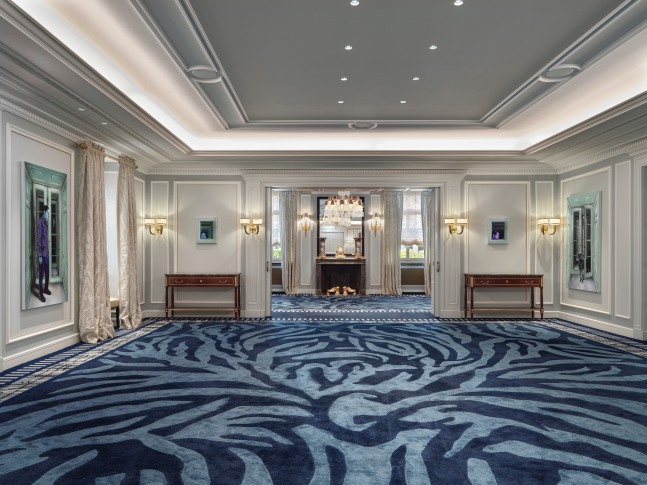 Installation view, Art in the Salon XXIII: Louisa Gagliardi, Baur au Lac Park, Zurich, 2025