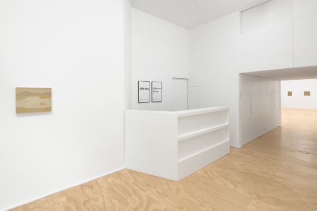 Installation view of John Dilg paintings exhibition