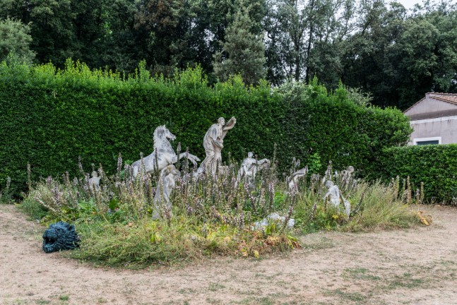 Installation view of sculpture by Jean-Marie Appriou