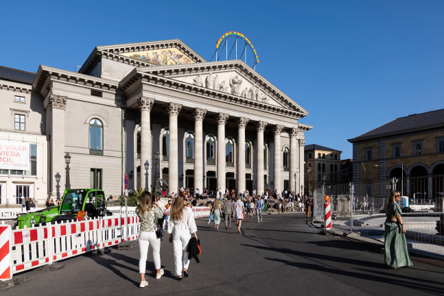 Installation view, Ugo Rondinone, Dreams and Dramas, Bayerische Staatsoper, Munich, 2025